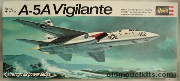 Revell 1/82 North American A-5A Vigilante Strategic Air Power Issue, H134-100 plastic model kit